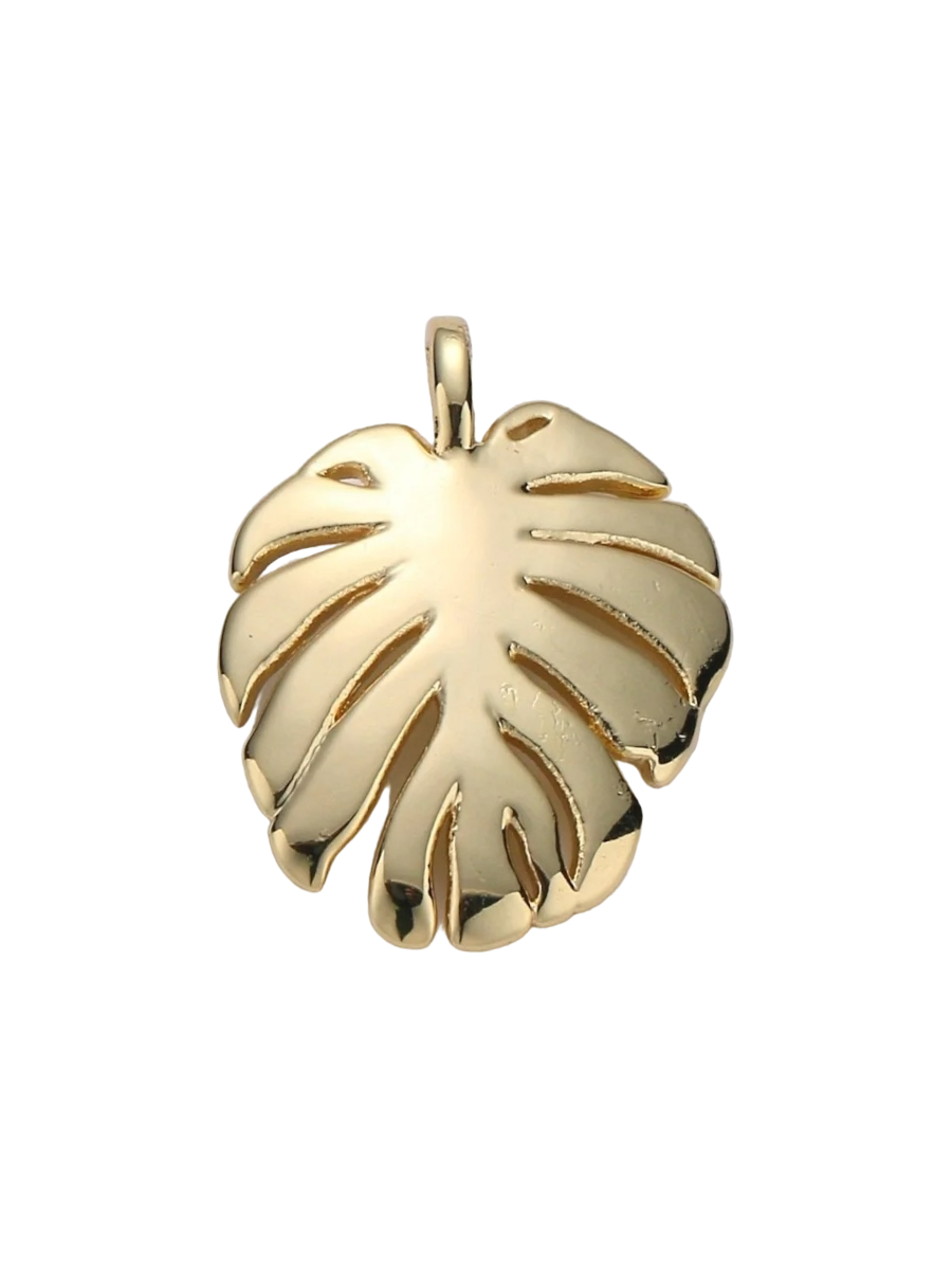 monstera charm Monstera Leaf Charm