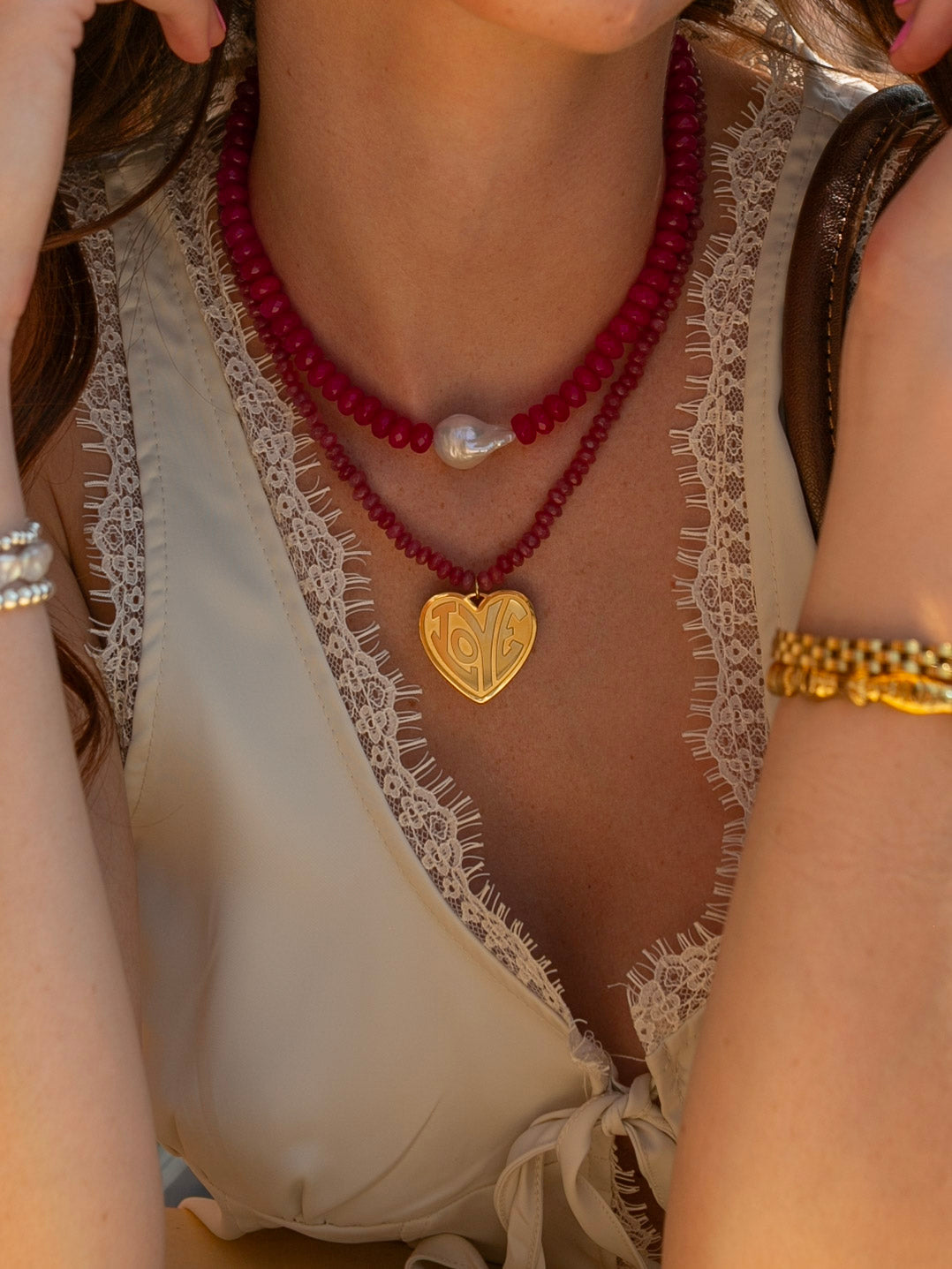 HEART OF GOLD NECKLACE