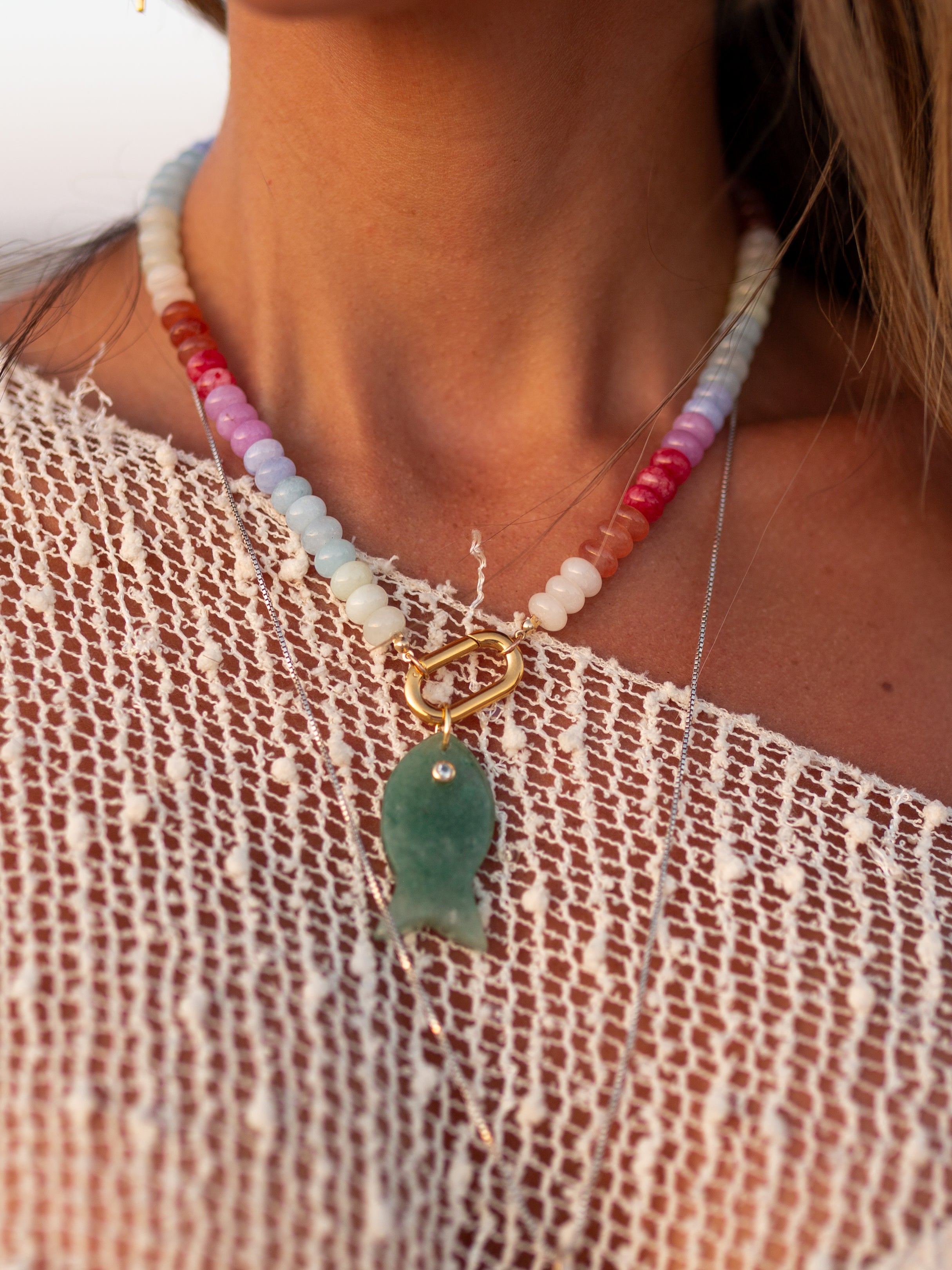 IBIZA BEADED NECKLACE