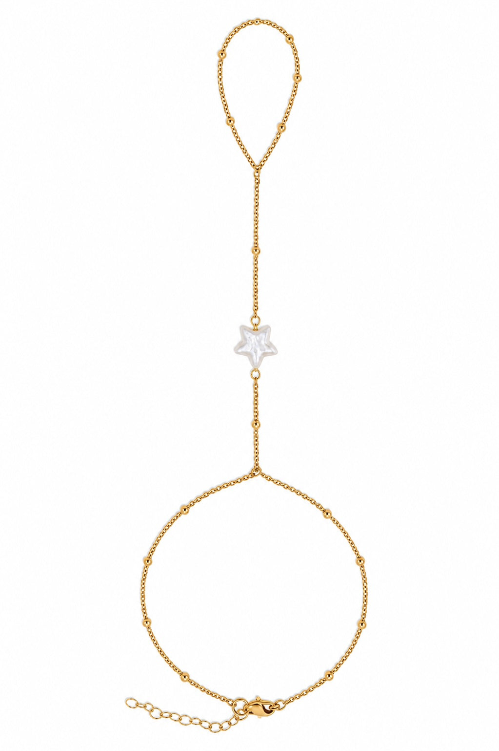 Star Pearl Hand Chain