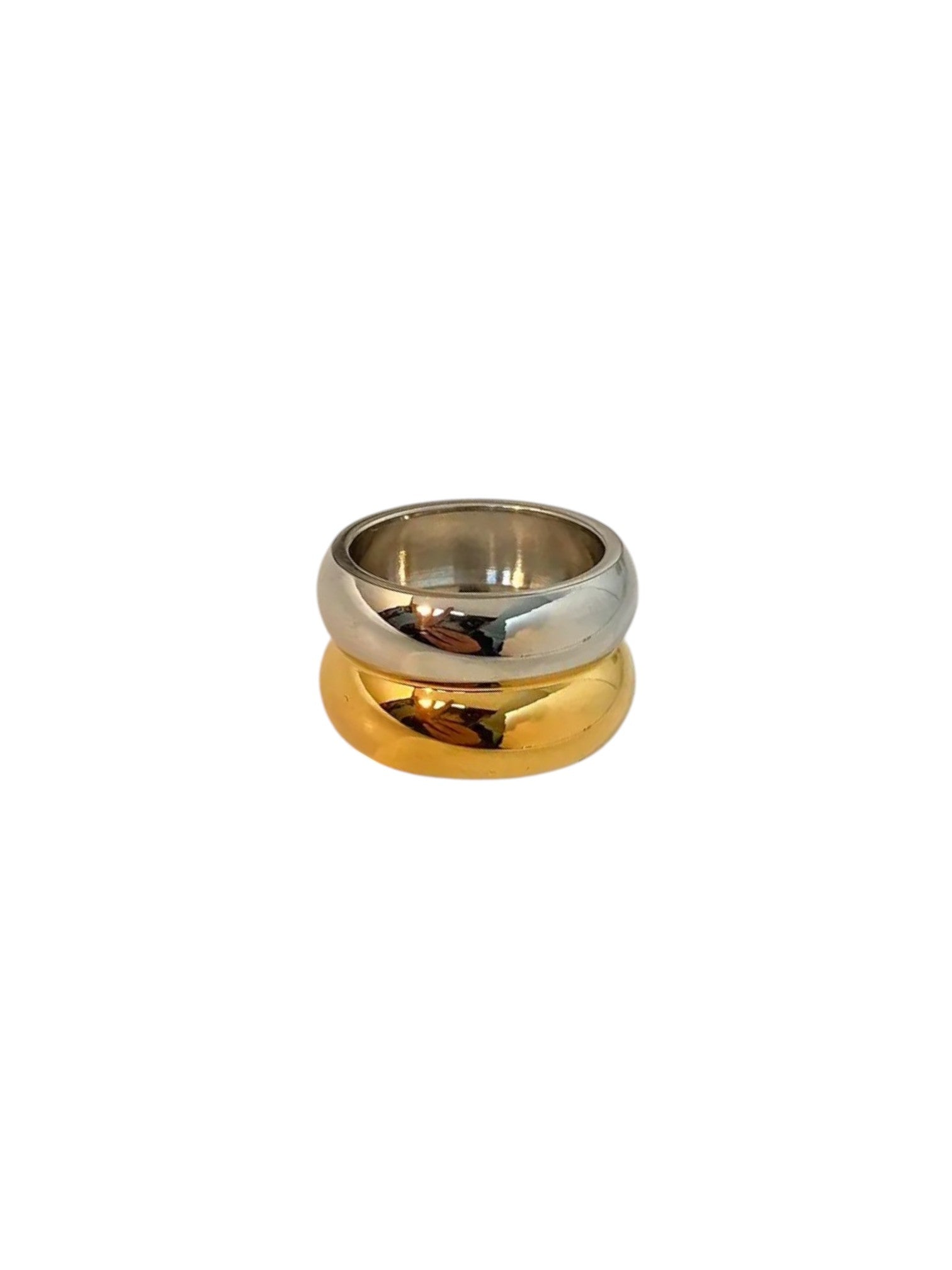 18k gold stackable rings