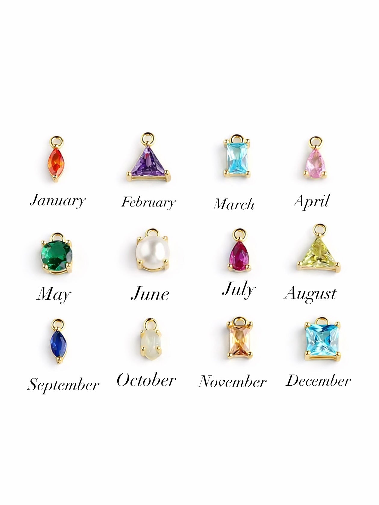 LOVE BOMBER BIRTHSTONE NECKLACE