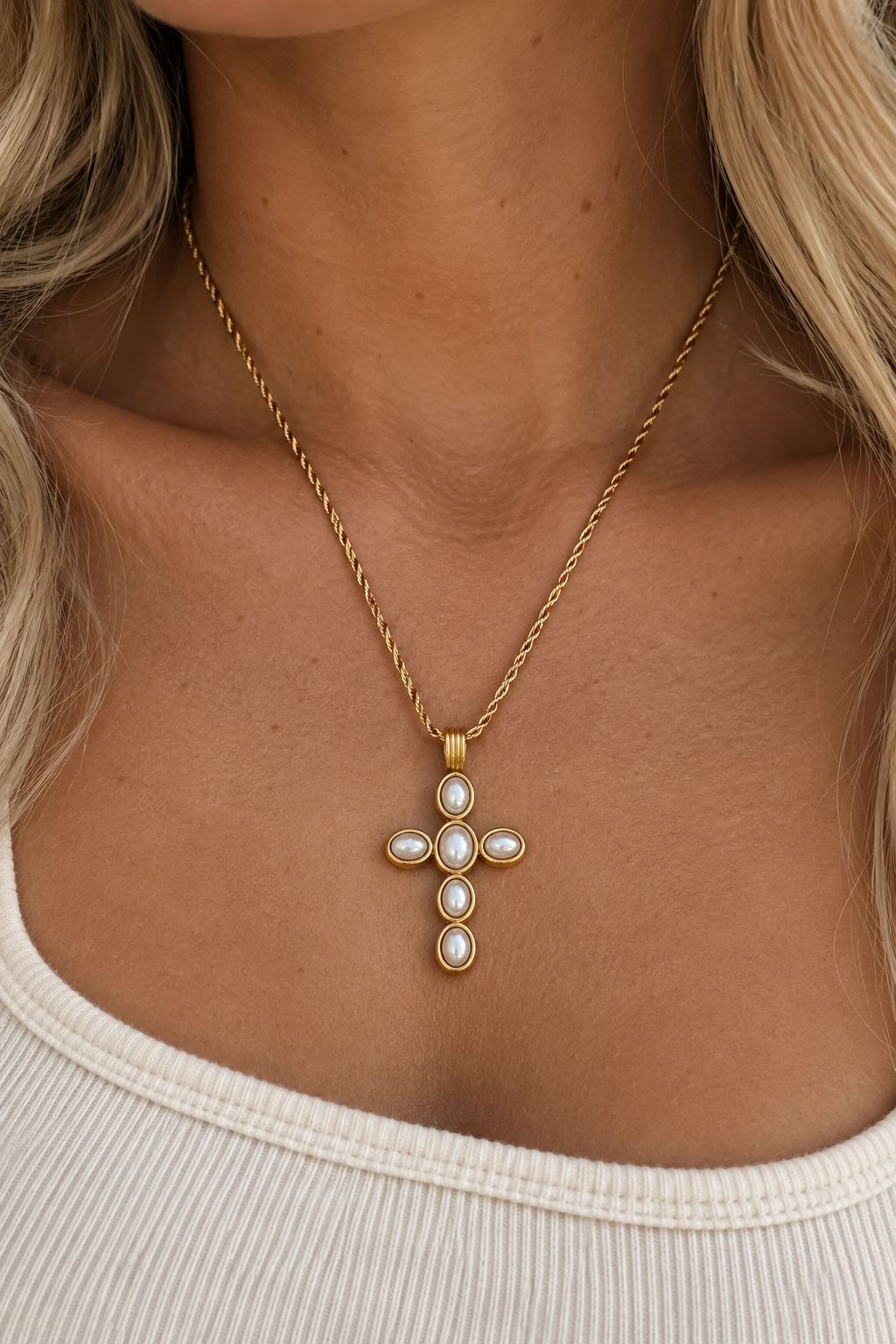 EDEN CROSS NECKLACE