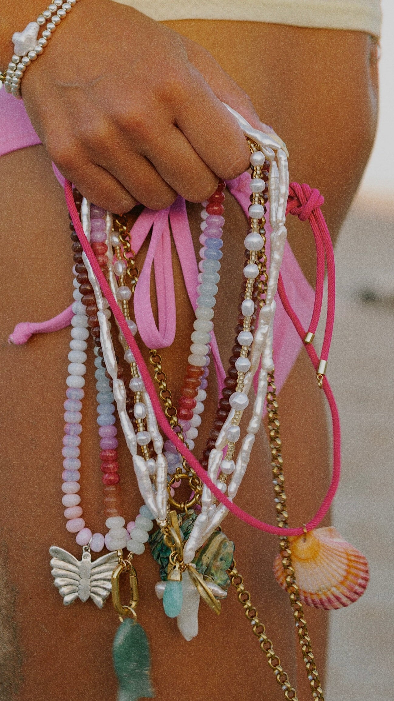 SUNSET ROPE NECKLACE