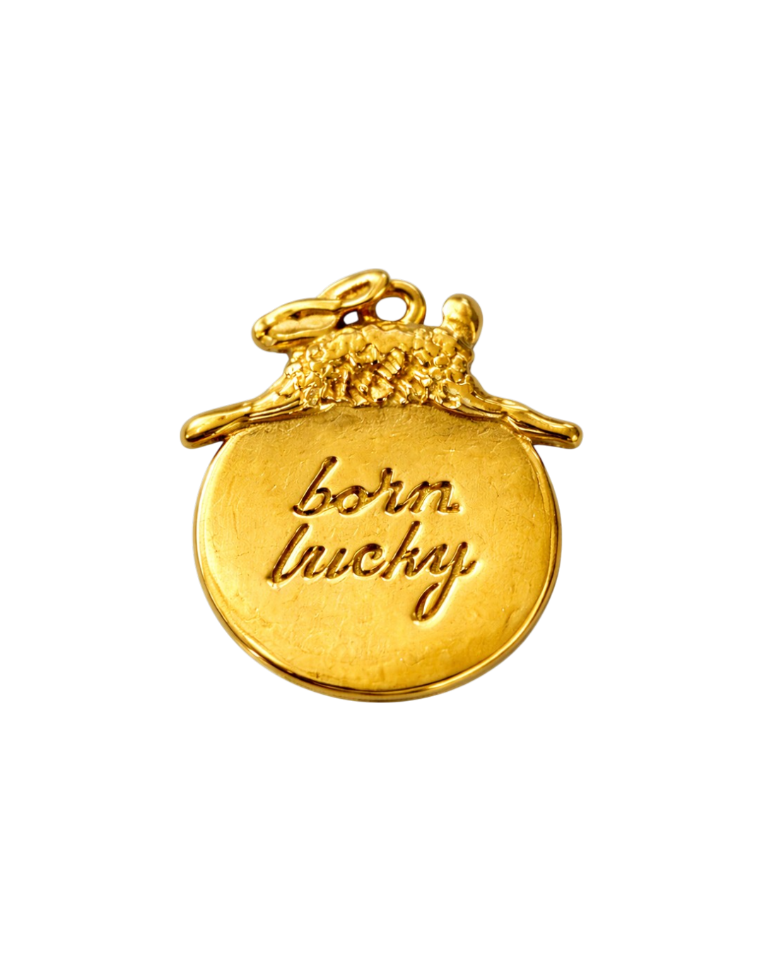 Born Lucky Rabbit Charm