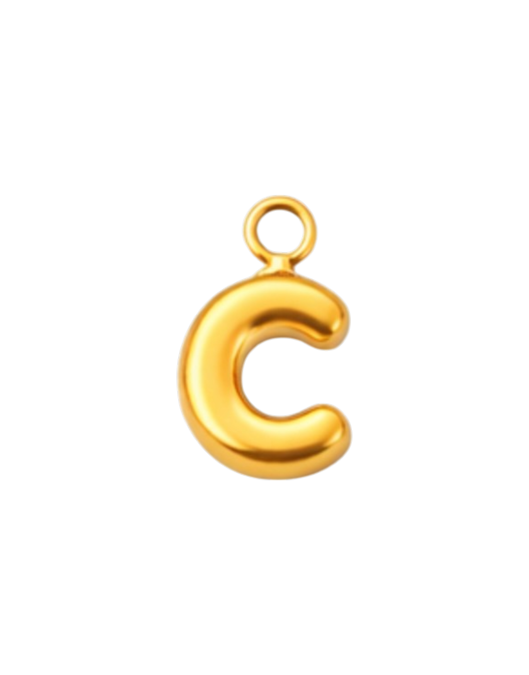 Bubble Letter Charm