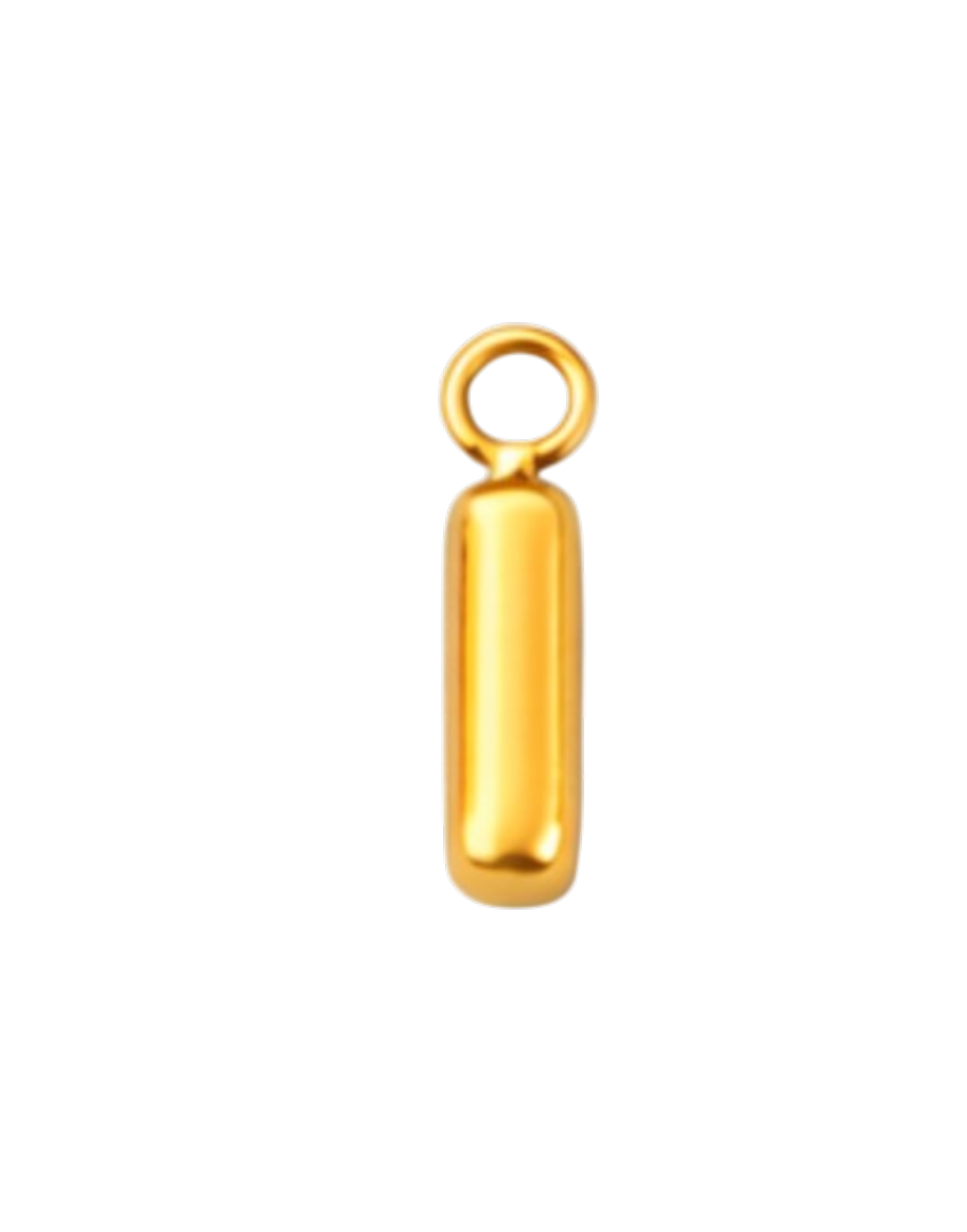 Bubble Letter Charm
