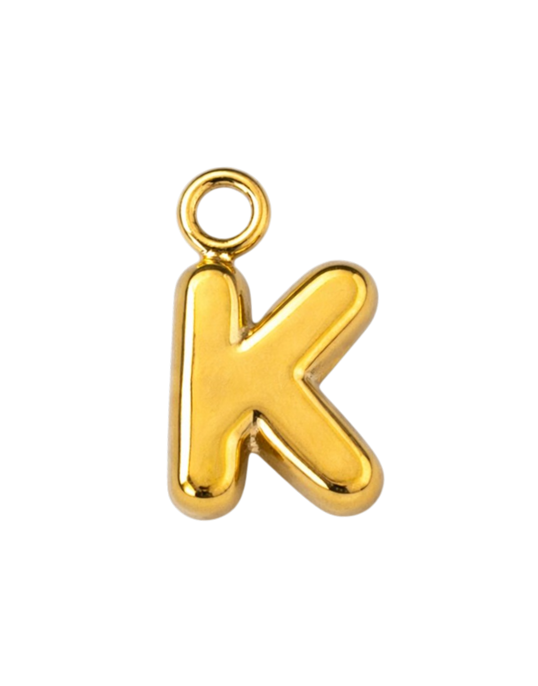 Bubble Letter Charm