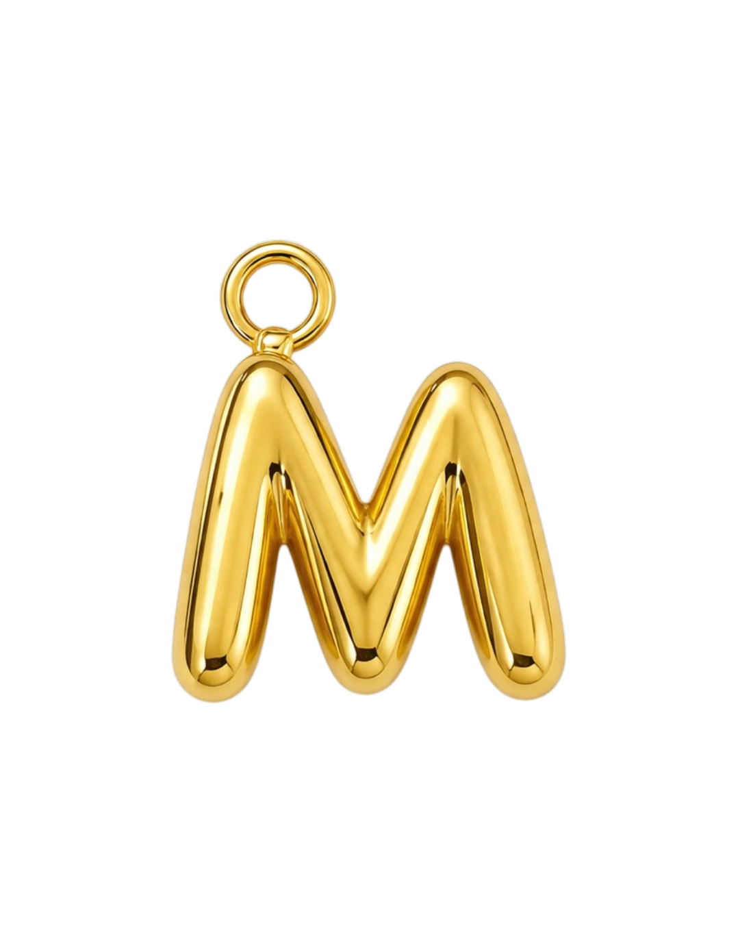 Bubble Letter Charm