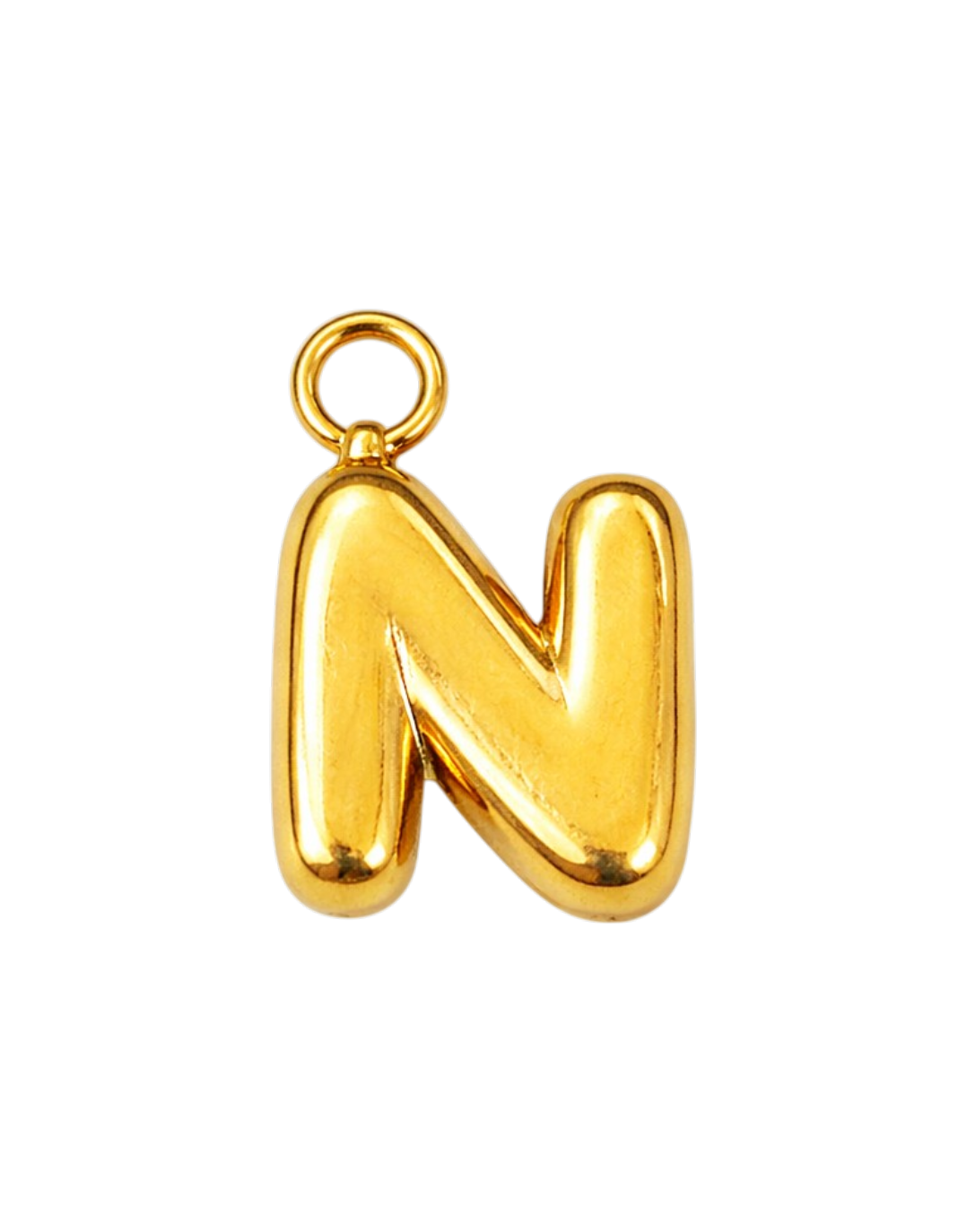 Bubble Letter Charm