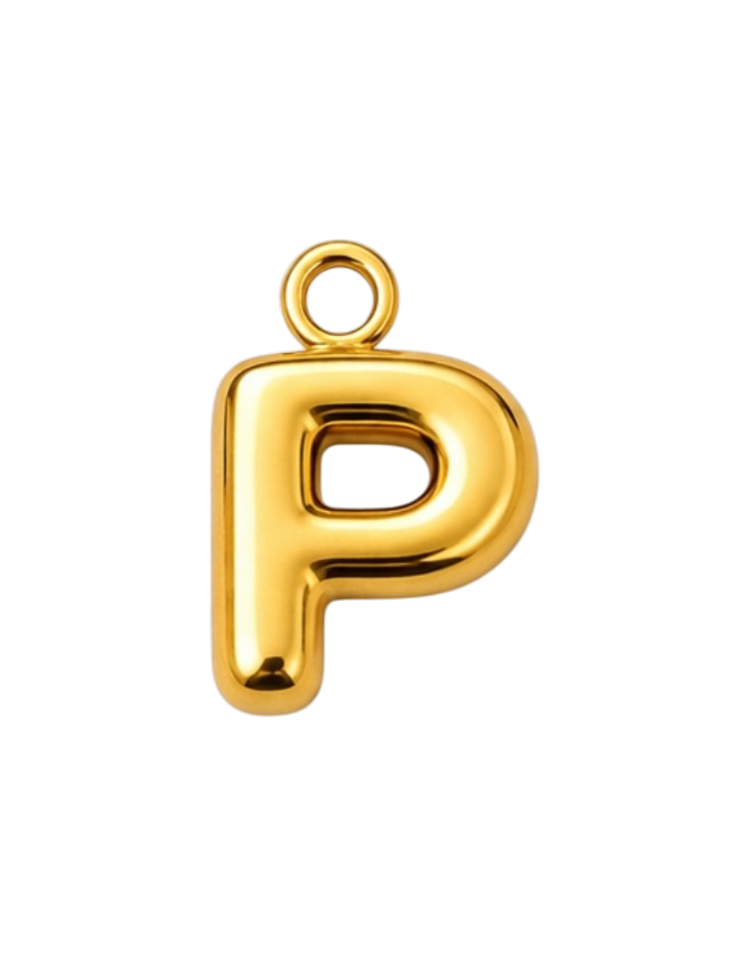 Bubble Letter Charm