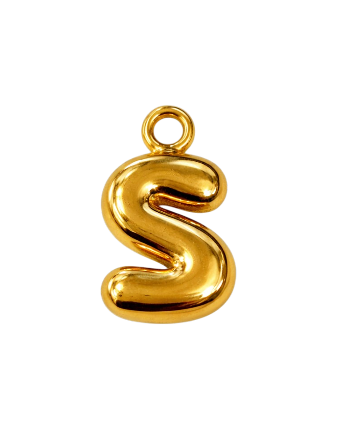 Bubble Letter Charm