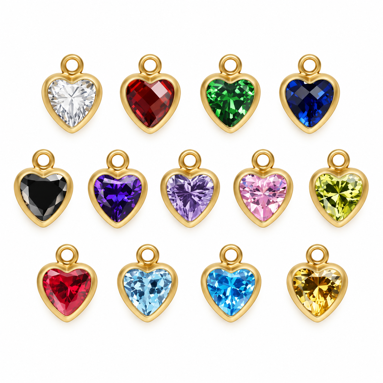 CHAIN OF HEARTS RING