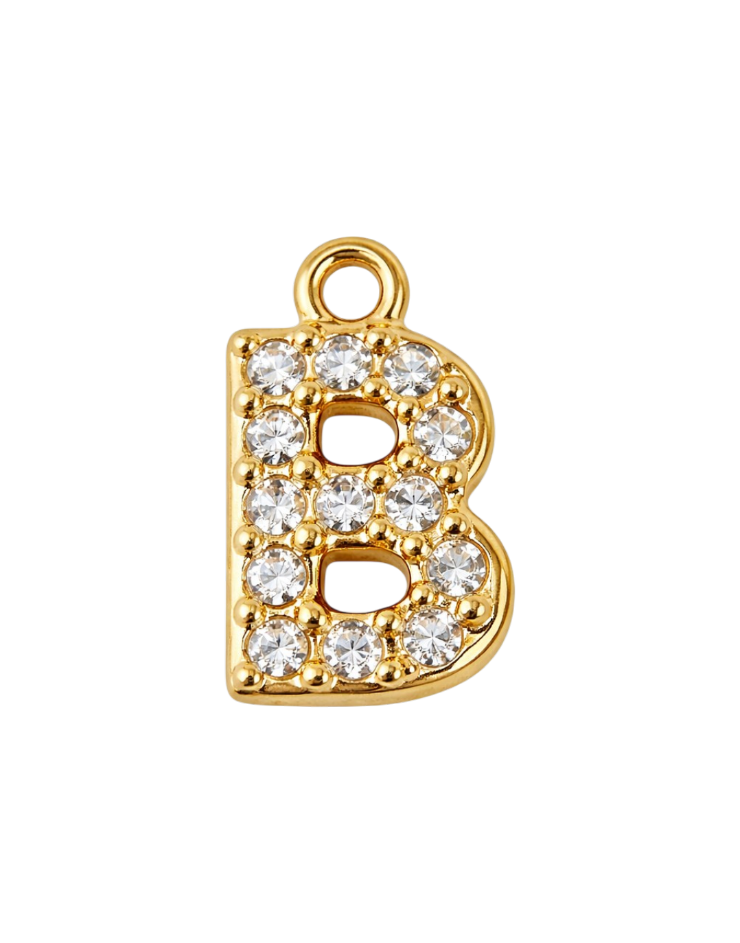 CZ Letter Charm