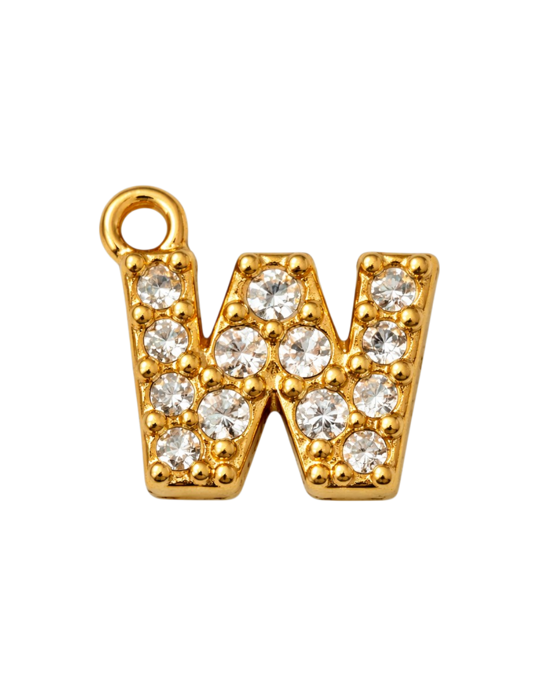 CZ Letter Charm