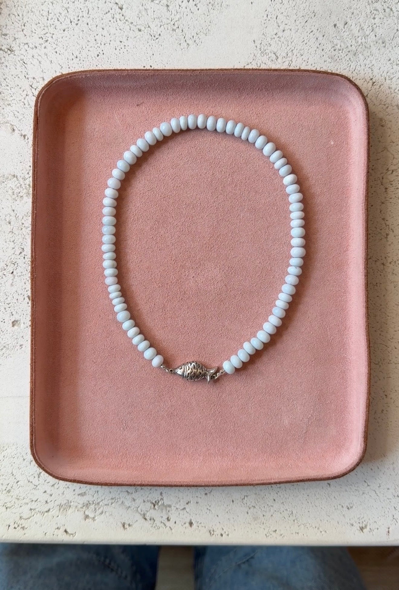 SILVER SWIMMER NECKLACE