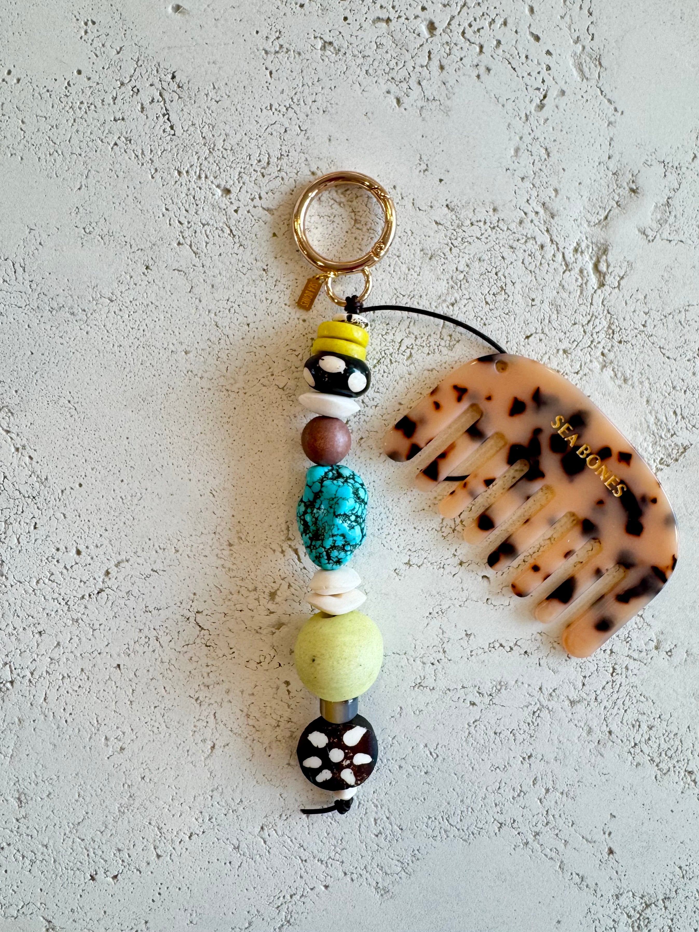 GRASS IS GREENER BAG CHARM