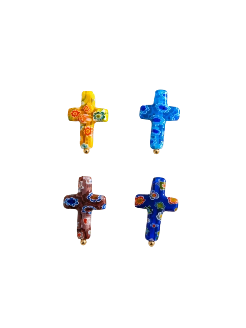 FLORAL CROSS HUGGIES