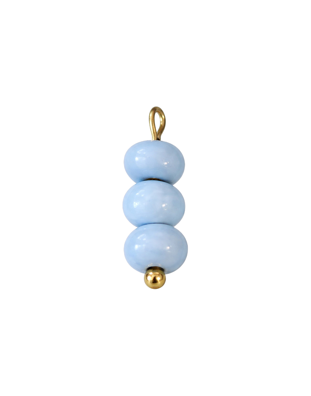 Blue Opal Charm