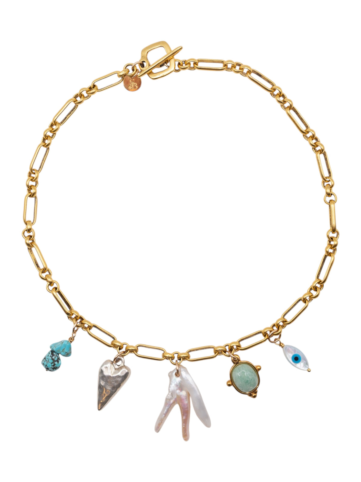 SEA RELIC CHARM NECKLACE | SEA BONES