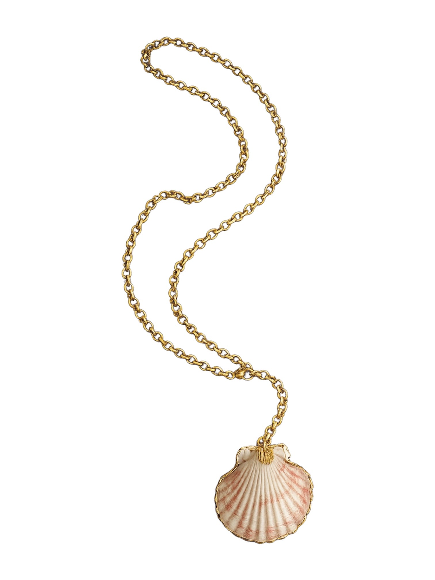 SCALLOP SHELL LARIAT