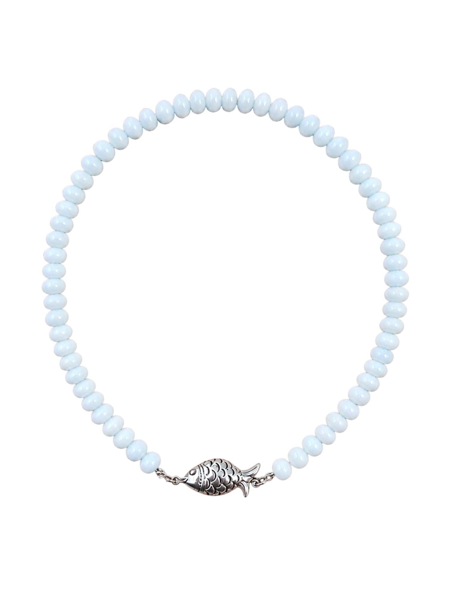 SILVER SWIMMER NECKLACE