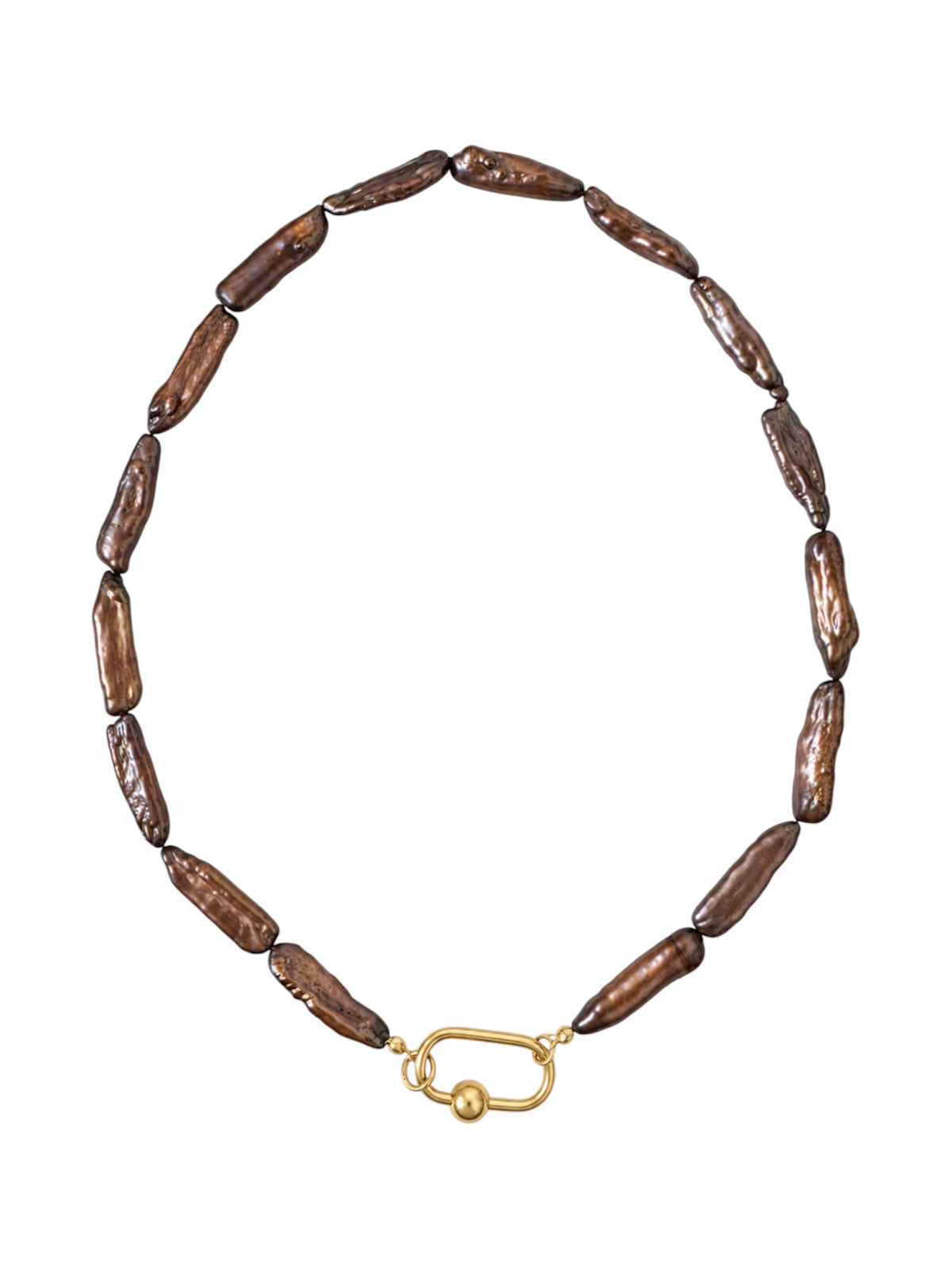 SUN BAKED PEARL NECKLACE