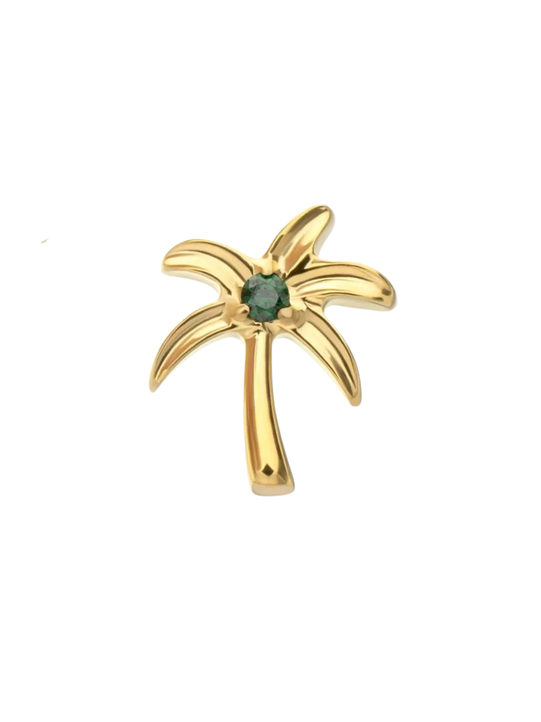 CZ PALM FLAT BACK