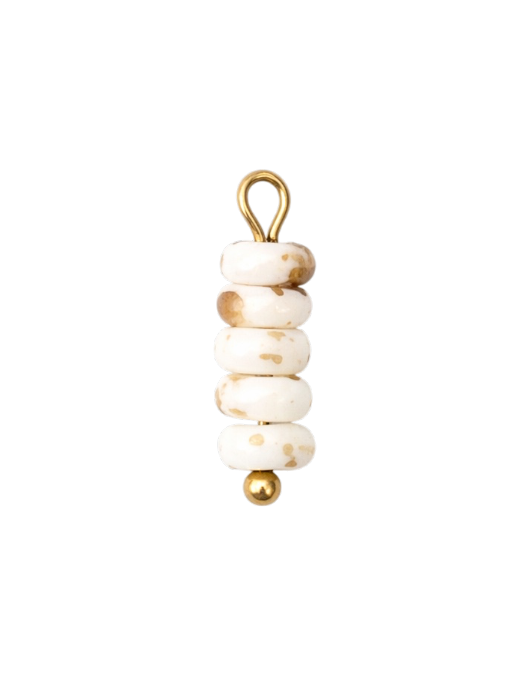 Bone Beaded Charm