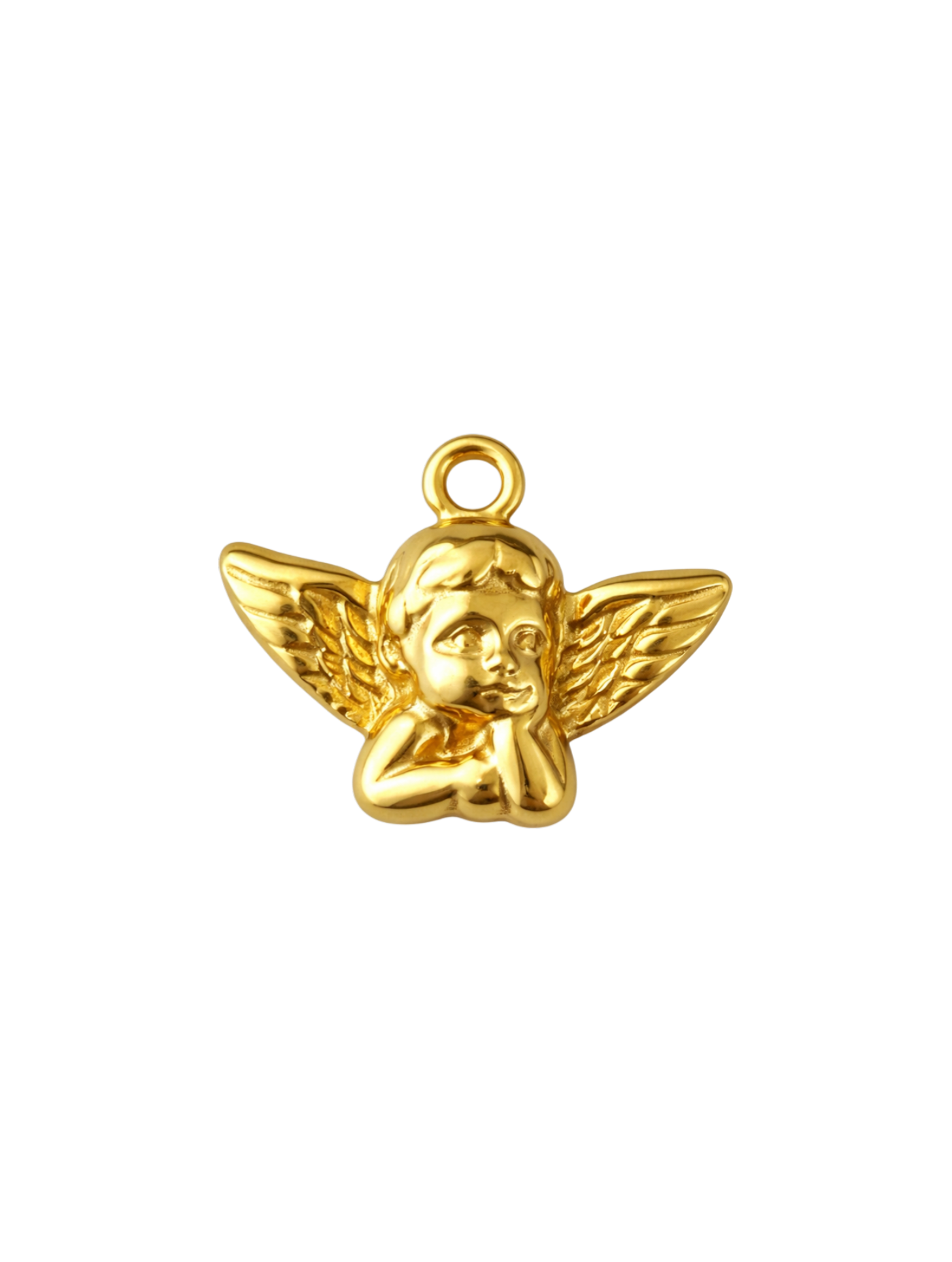 Angel Head Charm