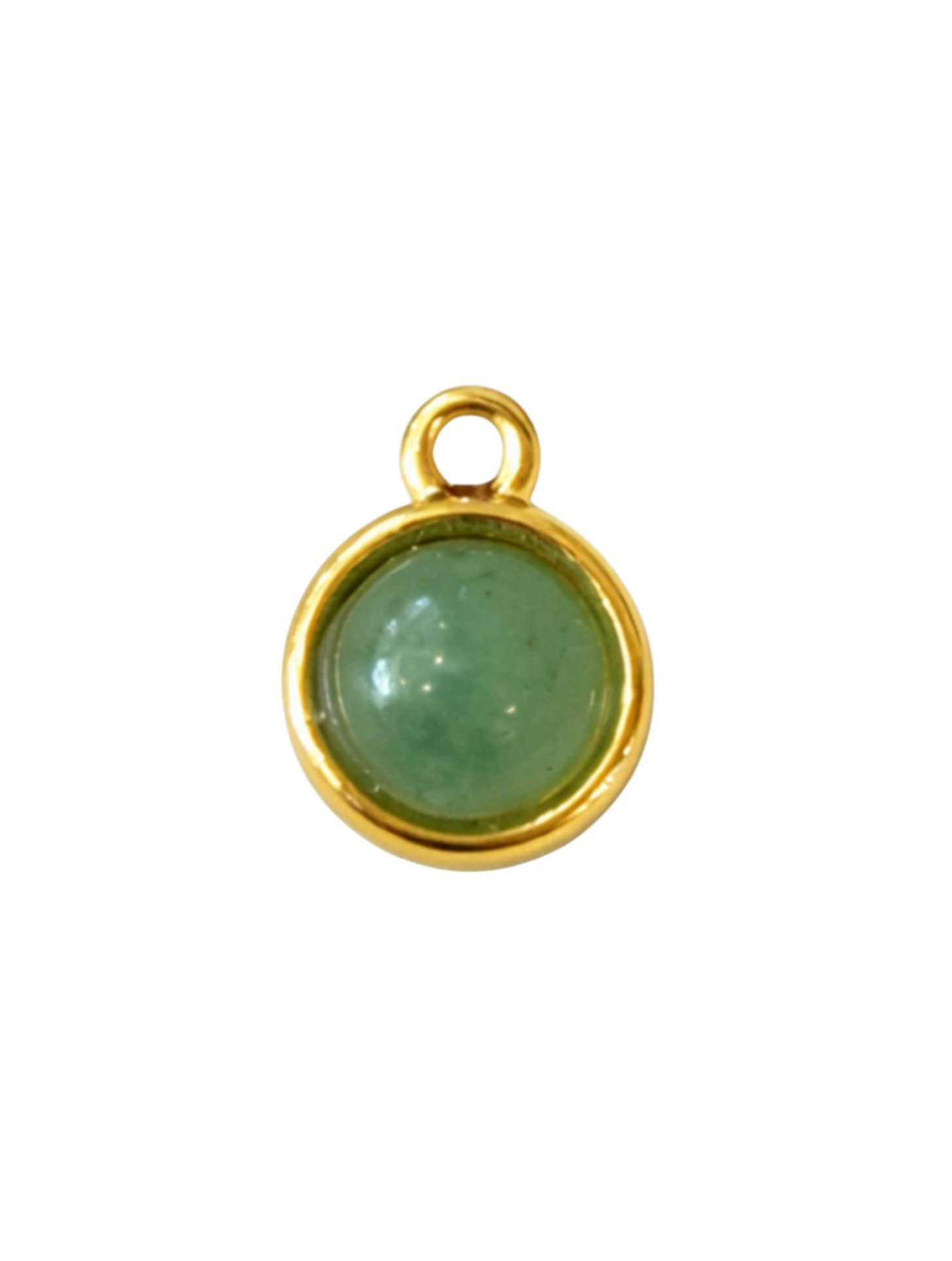 Circle Aventurine Charm