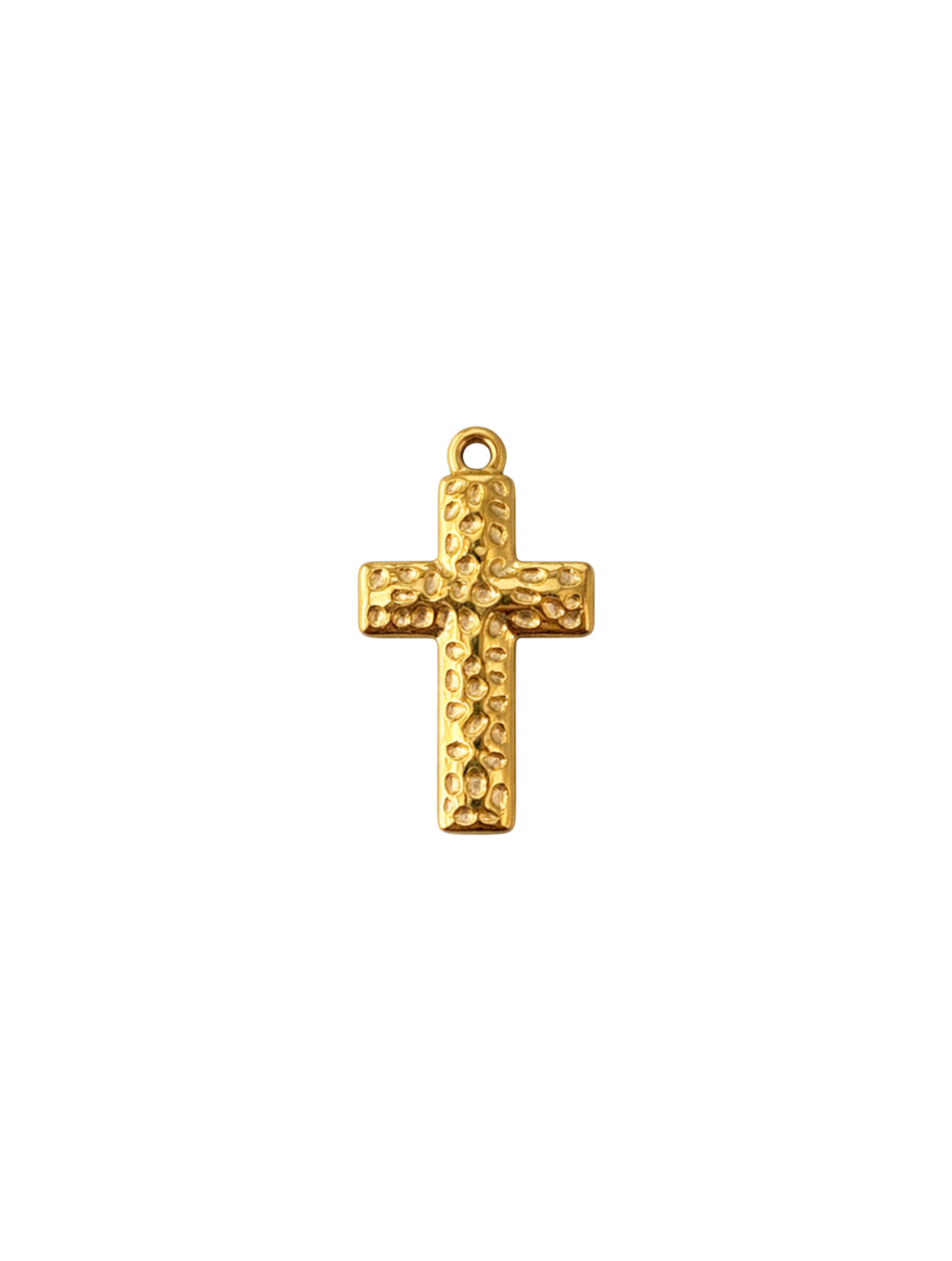 Cheetah Cross Charm