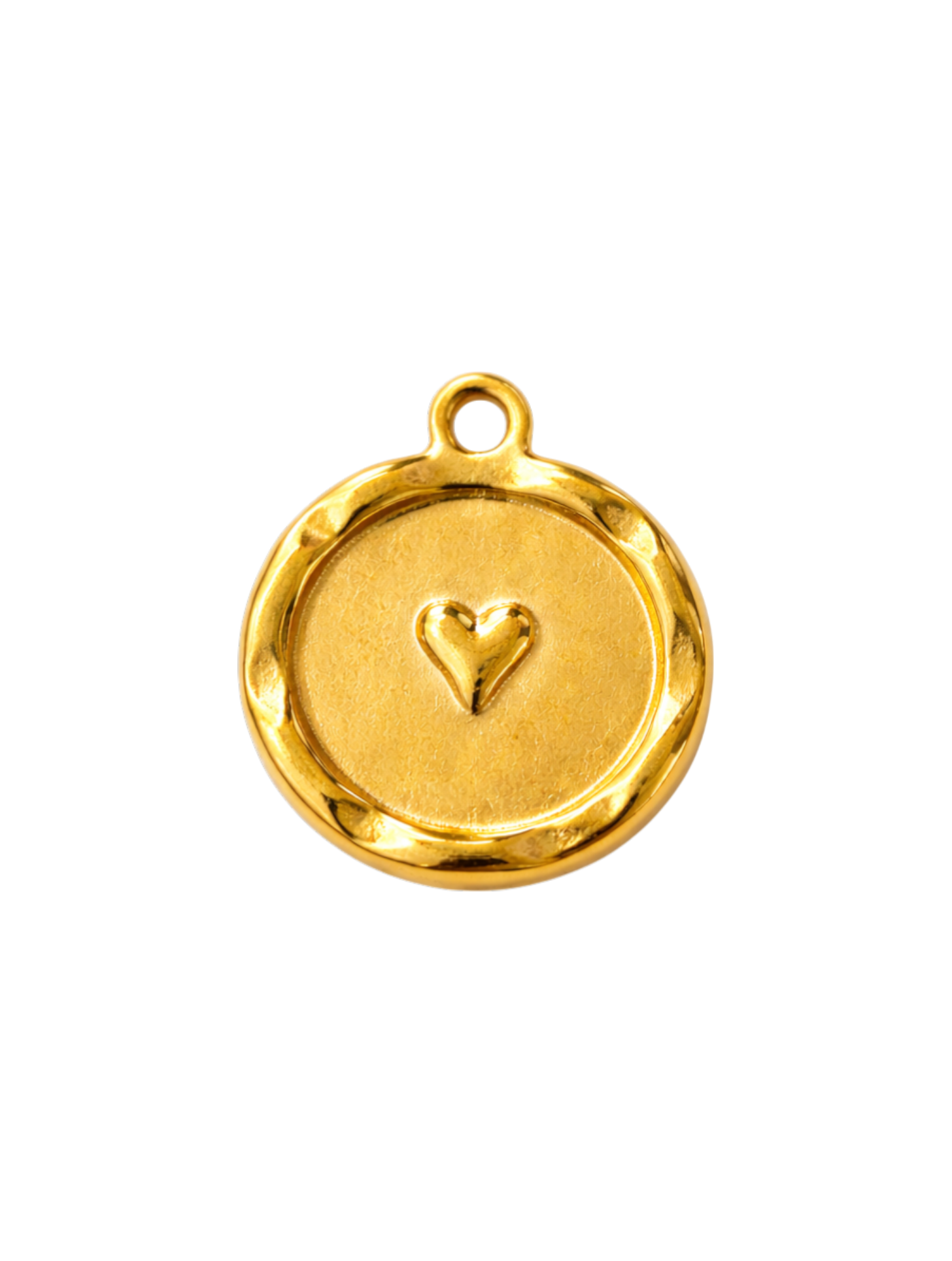 Circle Heart Charm