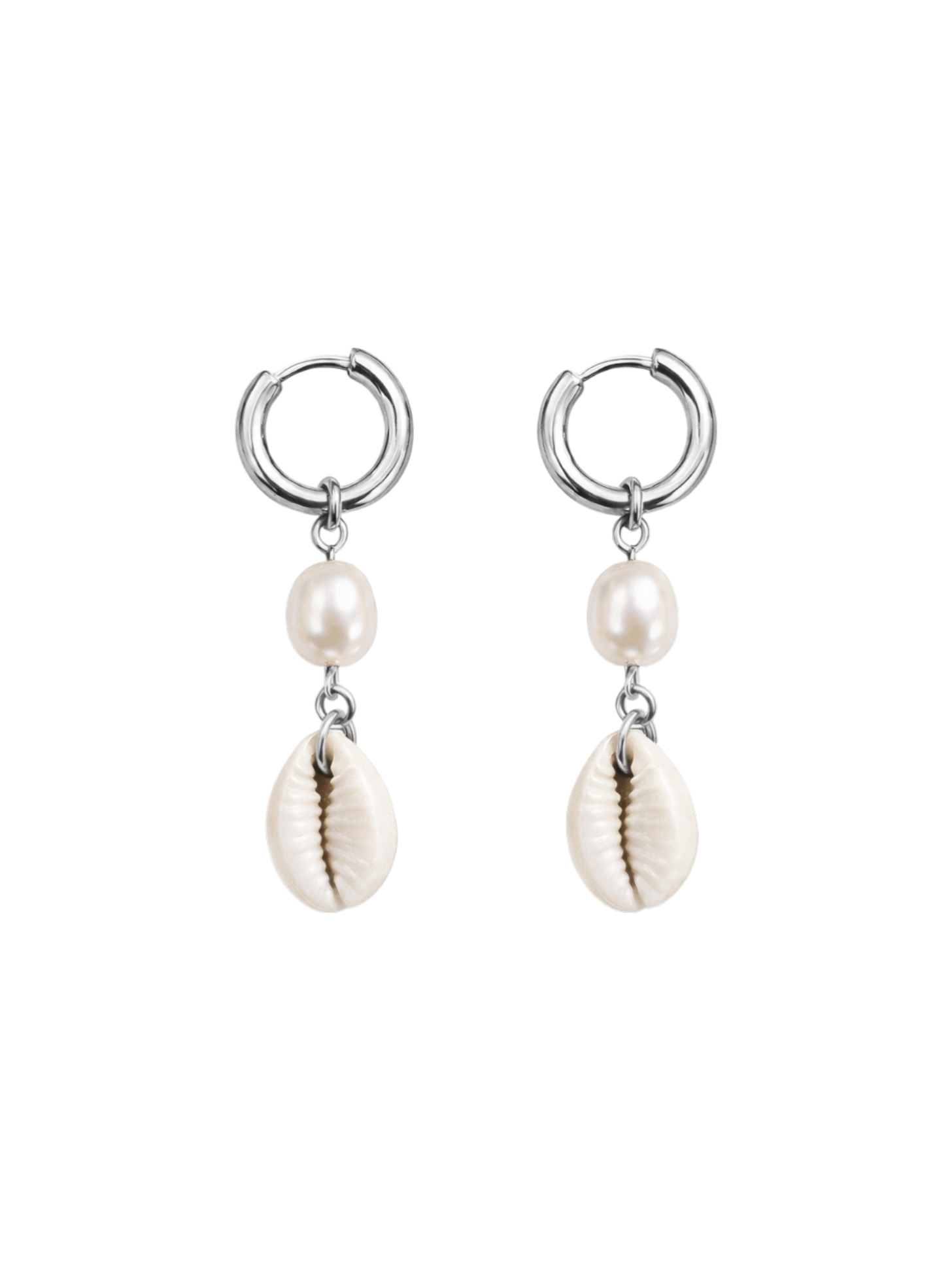 COWRIE DANGLE EARRINGS