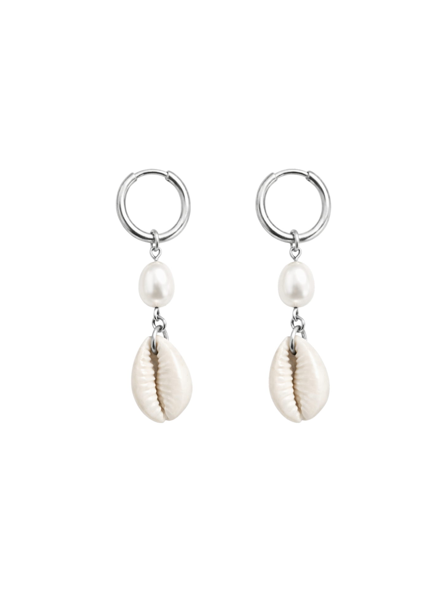 COWRIE DANGLE EARRINGS
