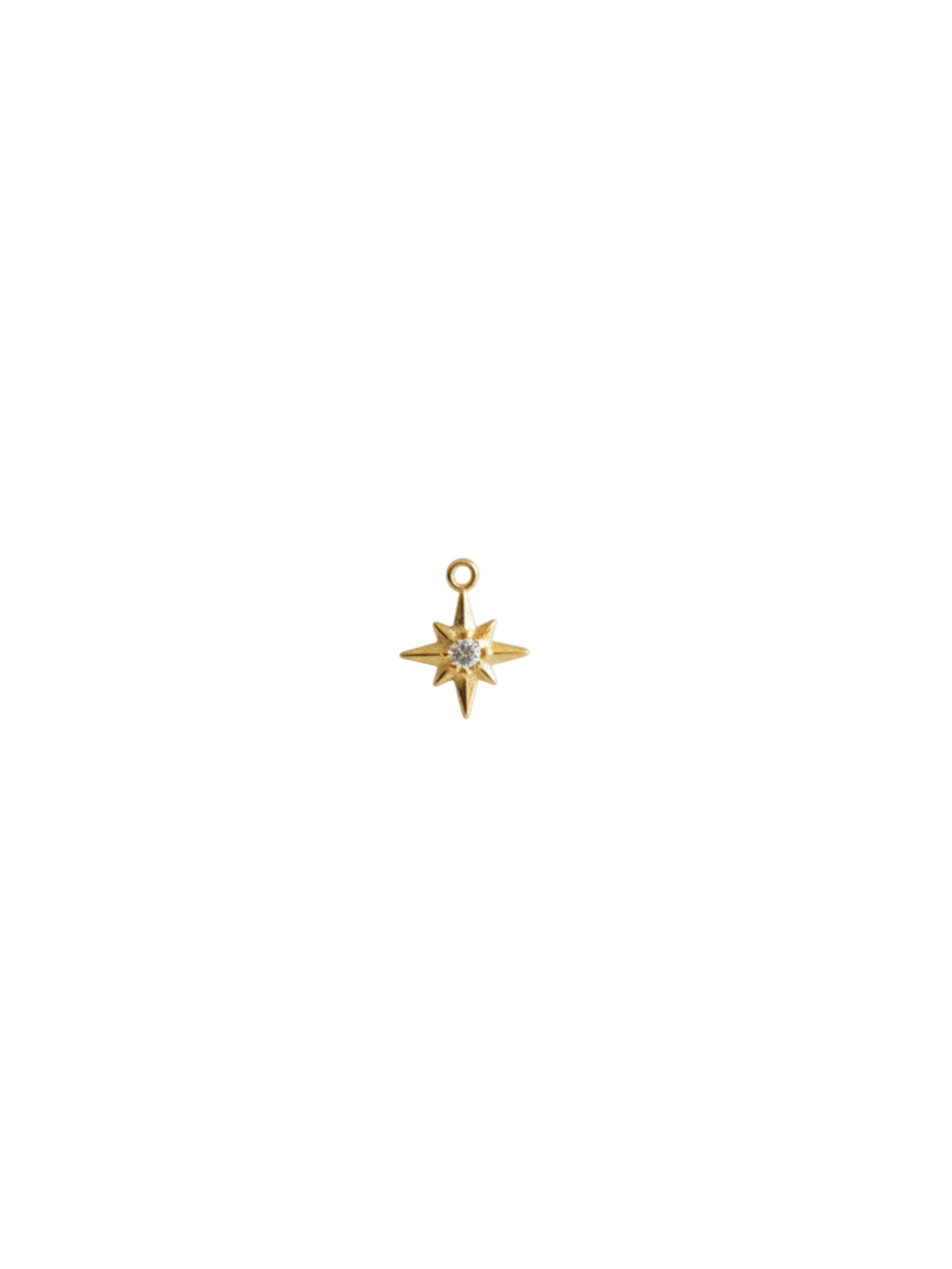 CZ Celestial Star Charm