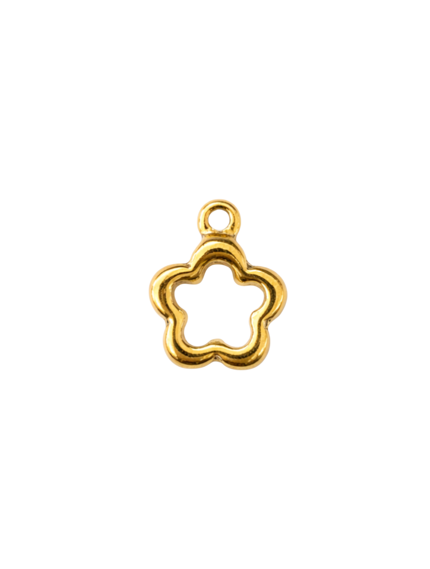 Flower Outline Charm