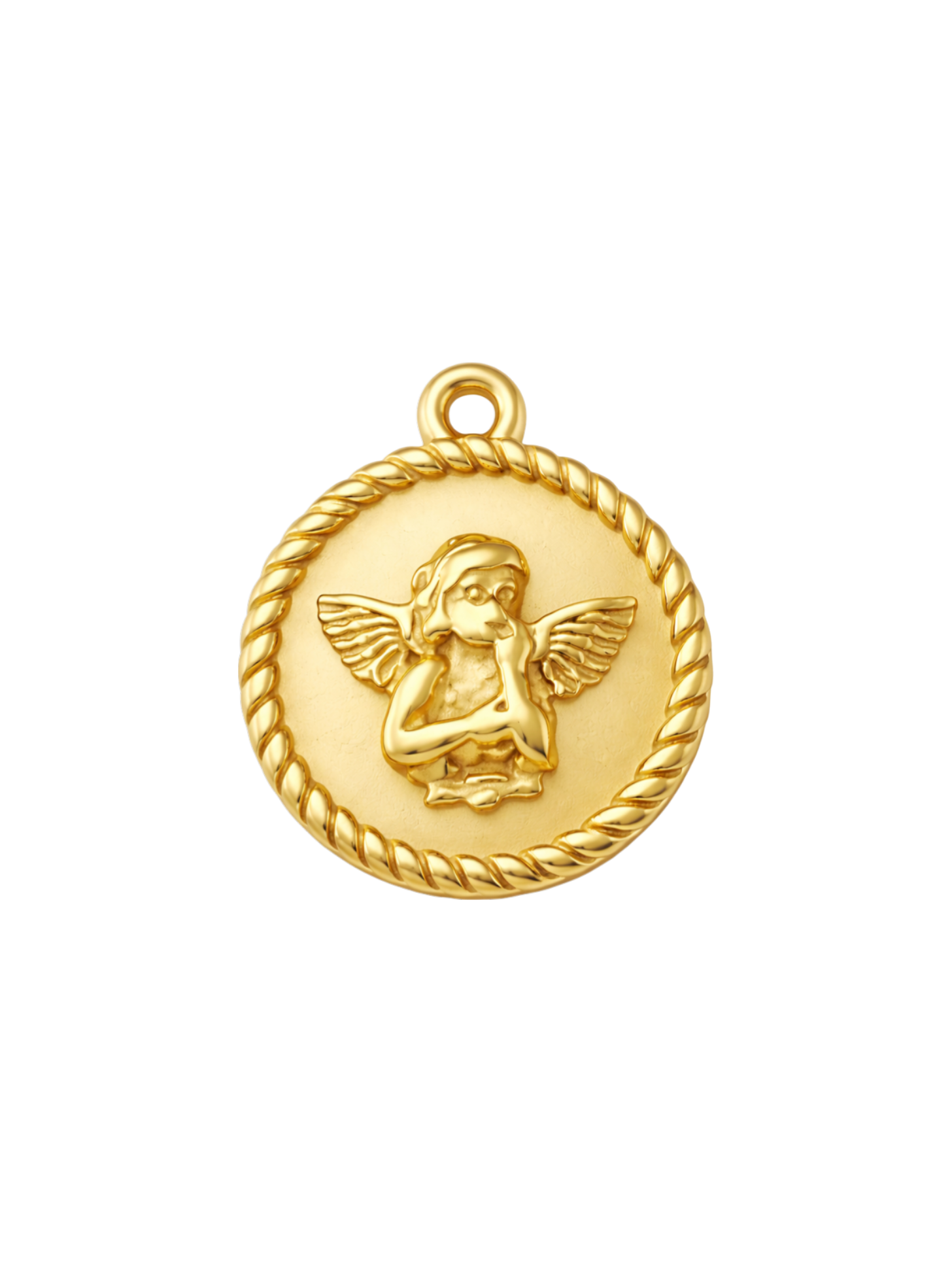 Gold Angel Charm