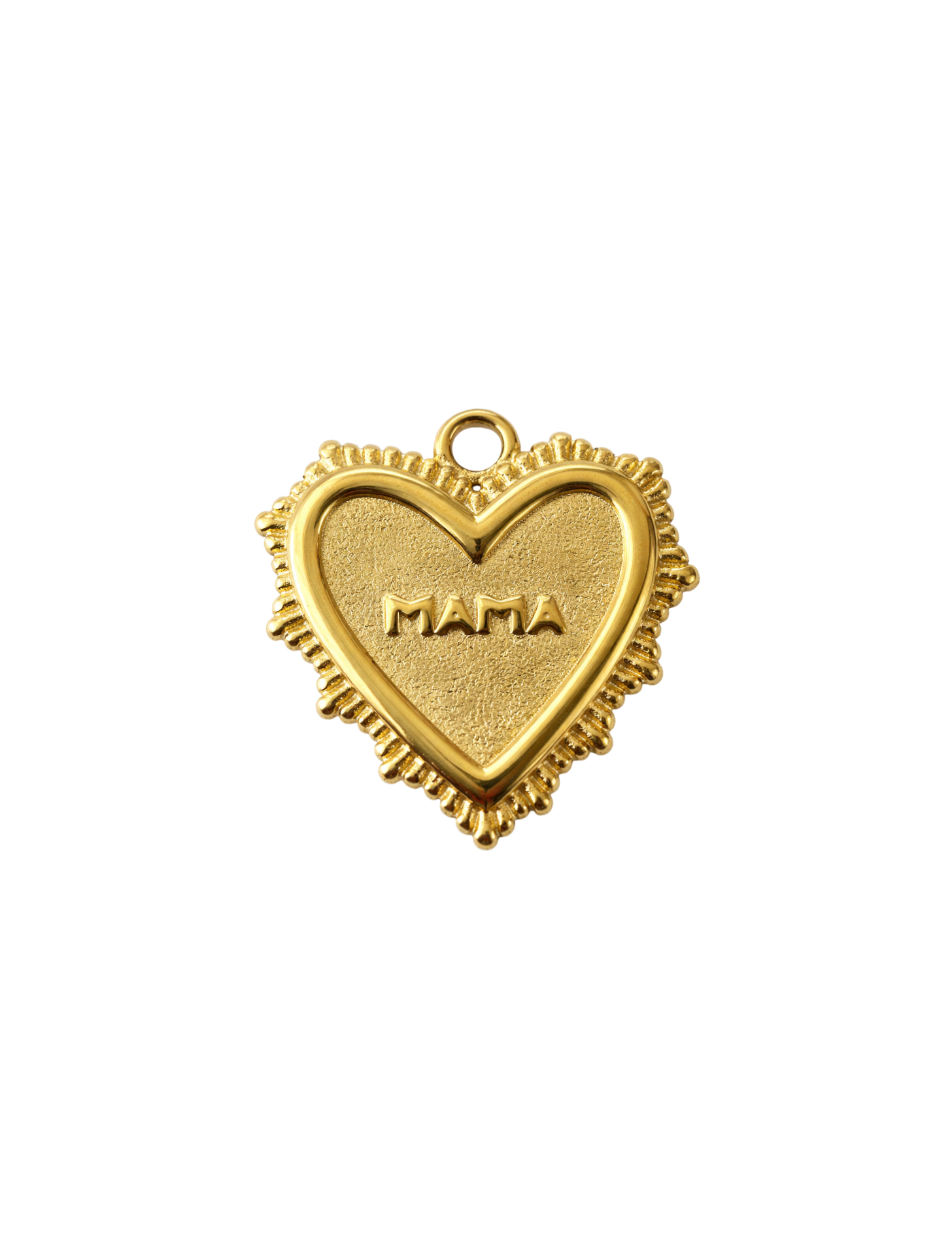 Mama Radiant Heart Charm