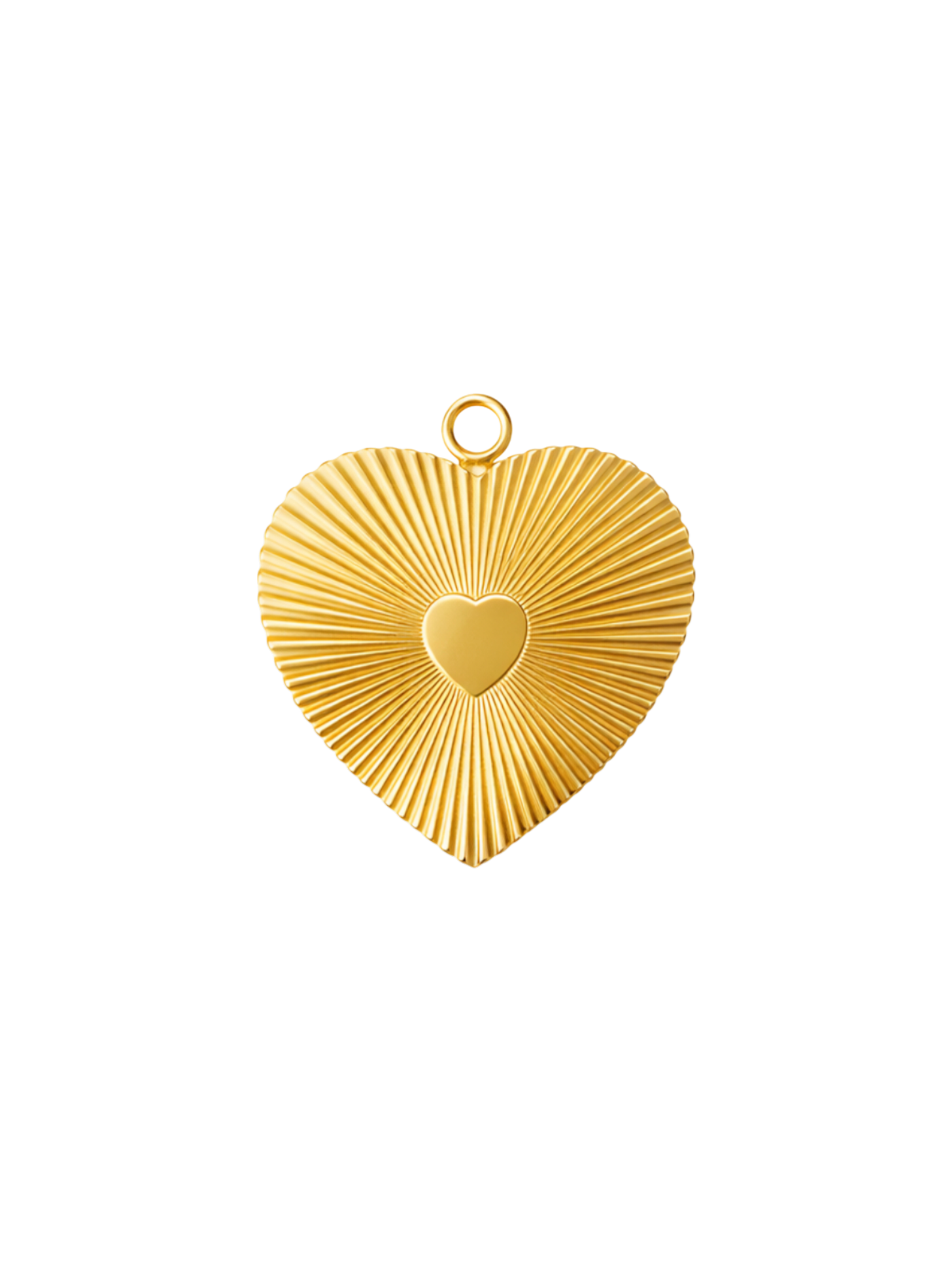 Radiant Heart Charm