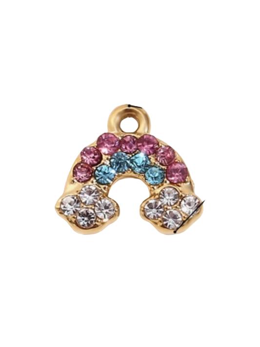 CZ Rainbow Charm