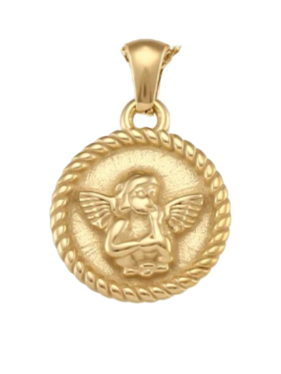 Gold Angel Charm