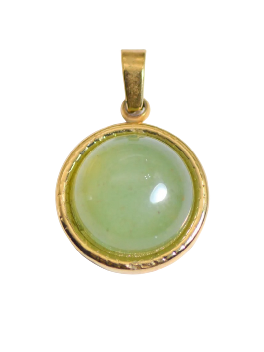 Circle Aventurine Charm