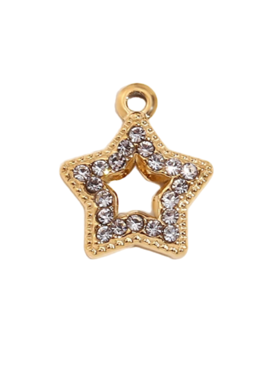 CZ Star Charm