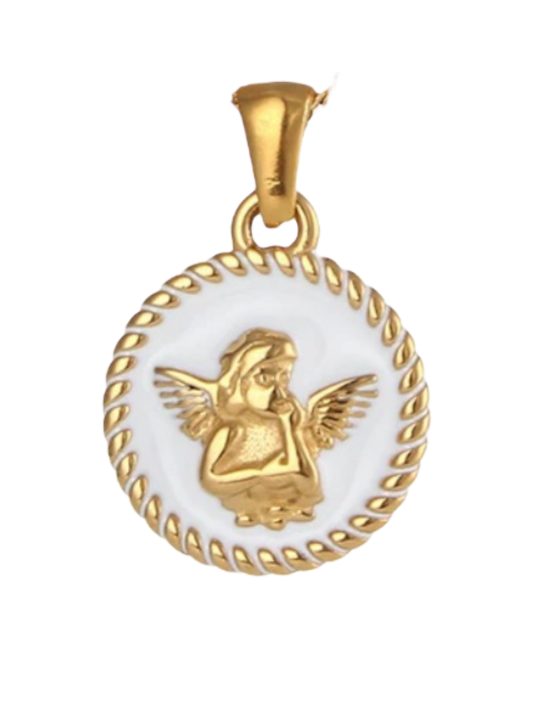 White Angel Charm