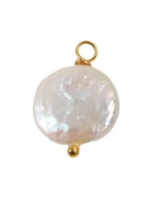 Circle Pearl Charm