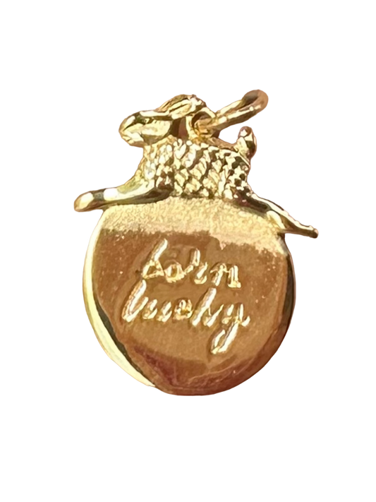 Born Lucky Rabbit Charm