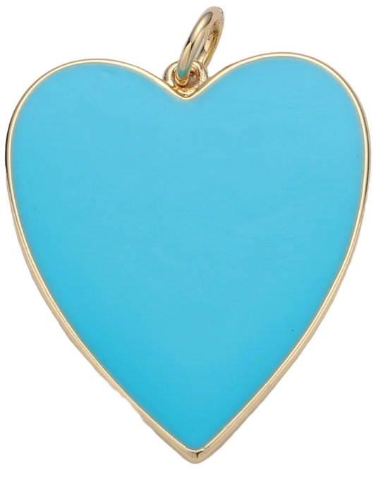 Barbie Blue Heart Charm