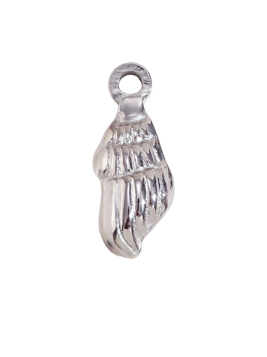 Silver Shell Charm