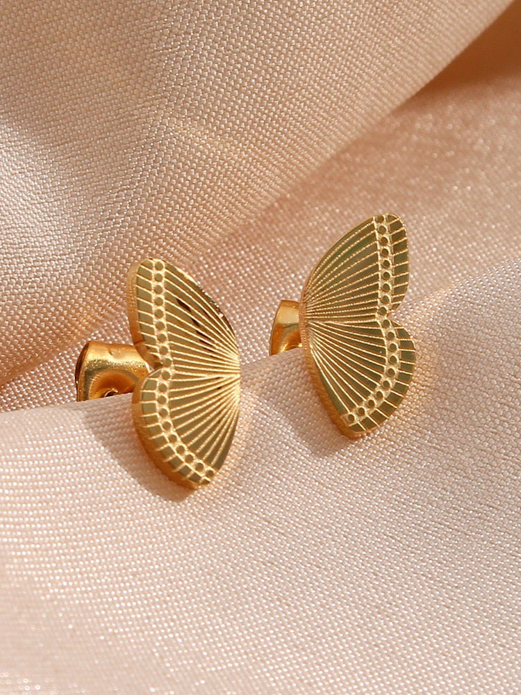GOLD-FILLED & STERLING SILVER Butterfly Wings
